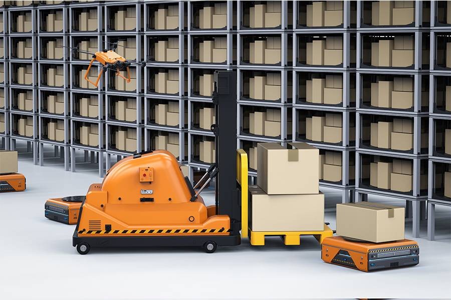 派勤攜手倉儲AGV，實現(xiàn)物流倉儲設施的“變形記”